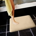 thumbnail image 4 of Floor Mats for Home, Entryway Floor Mat, Door Mat, Carpet Warm Modern, Entry Floor Mat for Home, Floor Mats for Bathroom, Exercise Mats for Indoors, Exercise Mat , UKHBMC | Polyester, Beige, 4 of 9