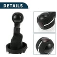 thumbnail image 5 of Unique Bargains Gear Shifter Knob w/ Cover 6 Speed Manual Stick Shifter Knob for Mini Cooper F55 F56 Faux Leather, 5 of 6
