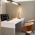 thumbnail image 6 of Art3dwallpanel 4Pcs 94.5'' x 7.9'' Wood Slat Acoustic Panels, MDF 3D Wall Panel for Accent Wall Ceiling Office,White Elm, 6 of 8