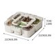 thumbnail image 4 of onlyliua Ofertas Flash Del Día Solo Online Caja de Almacenamiento Portátil para Cocina, Caja para Conservar Frutas y Ensaladas, Caja Sellada para Chile Seco, Caja Sellada con Formato Dividido Transpa, 4 of 6