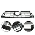 thumbnail image 5 of Front Upper & Lower Grilles Chrome Grille Fit for Toyota Highlander 2017 2018 2019, 17-19 Highlander Grill, 5 of 6
