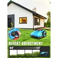 thumbnail image 5 of ACFARM 20V 4.0Ah Robotic Lawn Mower 1/4 Acre, APP Control with Schedule, Self-Charging, Bluetooth Wi-Fi Connect, Cut to Edge, 5 of 9