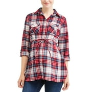 Maternity Two Pocket Button Up Top - Available in Plus Sizes
