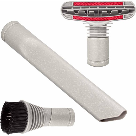 Remplacement d'Accessoire d'Aspirateur pour Brosse d'Aspirateur Dy*son et Accessoire pour Rembourrage et Accessoire d'Outil pour Fentes pour Dy*son Dc14 Pcs de Rechange DC01 DC02 DC04 DC07 DC17 (Lot de 3)