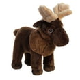 thumbnail image 4 of Aurora - Medium Brown Eco Nation - 9" Moose - Responsibly Made Stuffed Animal, 4 of 6