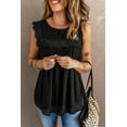 thumbnail image 2 of Asyoly Womens Summer Sleeveless Tunic Tops Vintage Flowy Polka Dot Blouse Shirts (S-2XL), 2 of 7