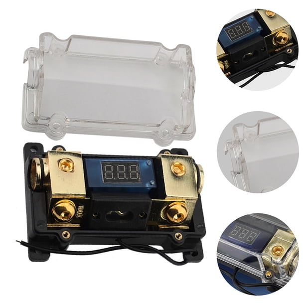 TABLETREANDS 1Ud Bocina Electrónica De Audio Fusible Digital Para Auto Con Pantalla LED Y Protección