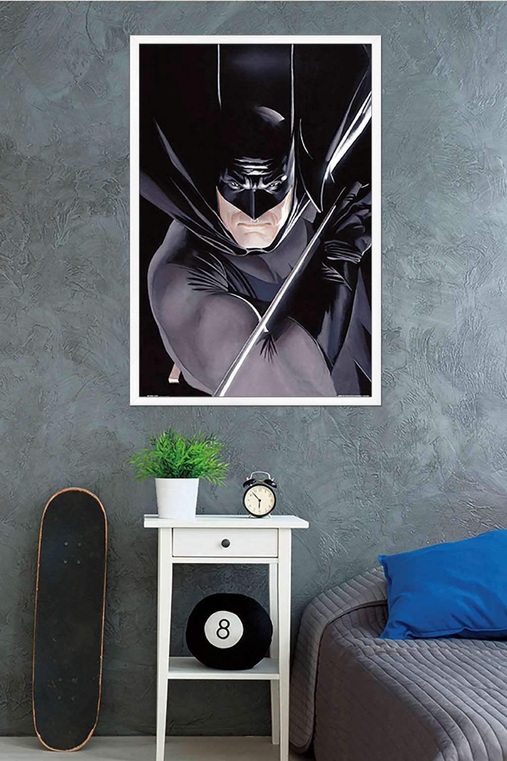 DC Comics - Batman - Portrait Wall Poster, 22.375" x 34", Framed