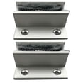 thumbnail image 2 of 2pcs F-type Glass Sliding Door Holder, Automatic Door Swing Stop, Sliding Door U-shaped Sequencer, 2 of 5