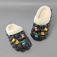 thumbnail image 5 of Pandaie Slippers for Women Men Bubble Slides Fuzzy Cute Slippers Non Slip Massage Soft House Shoes for Indoor Outdoor Use Size 6-10, 5 of 7