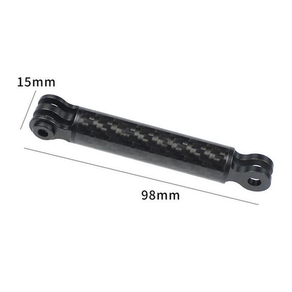 Aluminum Alloy Extension Arm for Camera and Helmet Mount for GOPRO and Insta360 Series
