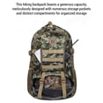thumbnail image 4 of Mochila De Tela Oxford Construida Para Durar Capacidad Generosa Con Camuflaje Verde Militar 3 Para Acamp Y Caminar, 4 of 7