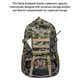 thumbnail image 4 of Mochila De Tela Oxford Construida Para Durar Capacidad Generosa Con Camuflaje Verde Militar 3 Para Acamp Y Caminar, 4 of 7