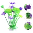 thumbnail image 4 of Aquarium Lotus Flower Fish Tank Aquarium Artificial Lotus Aquarium Landscape Ornament, 4 of 8