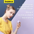 thumbnail image 3 of Baseus CORDLESS EARPHONE Active Noise Cancelling In-Ear Over Ear with Mic, WM01, Purple, 3 of 17