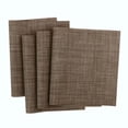 thumbnail image 1 of Unique Bargains 4/6pcs Heat Insulated Placemats Anti-slip Washable PVC Table Mats, 1 of 8