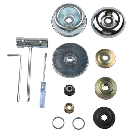 Homena 1set Metal Trimmer Head Adapter Kit Lawn Mower Working Accessories Replacement For Brush Cutter Trimmers Gardening Tools