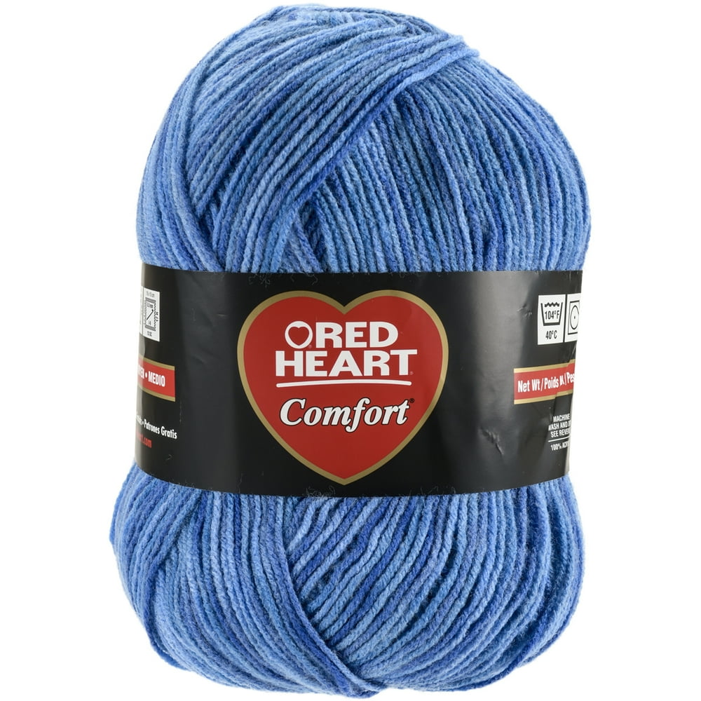 Red Heart Comfort Yarn, Available in Multiple Colors