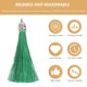 thumbnail image 3 of BRIGHTFUFU 30Ud Accesorios De Llavero Con Borlas De Poliéster Y Metal Para Proyectos DIY Decorativos En Colores Surtidos, 3 of 7