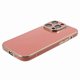 thumbnail image 3 of For iPhone 16 Pro Max Case TPU Slim Fit Shockproof Phone Cover 6D Electroplating - Red, 3 of 5