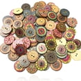 thumbnail image 2 of Guardurnaity 100X botón de Scrapbooking sujetador decorativo DIY tejer botón Jeans chaqueta útil sujetador de 15mm Type3 NO3, 2 of 6