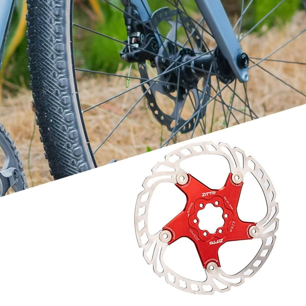 Rotor de Freno de Disco Hidráulico de Bicicleta Rojo 203mm perfecl