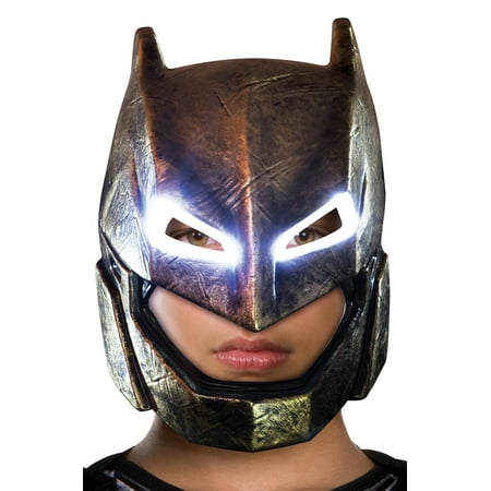 Batman v Superman: Dawn of Justice, Batman Adult Armored Light Up Mask, Halloween