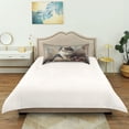 thumbnail image 6 of Dailycode Satin Pillow Case Standard Silk Pillow Cover for Hair and Skin Envelope Closure Fluffy Cat Sitting in Wildflowers 20"x26", 6 of 9