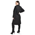 thumbnail image 3 of Abrigo largo estilo teddy Roman Fashion /Juvenil, 126 (Negro) negro M, 3 of 6