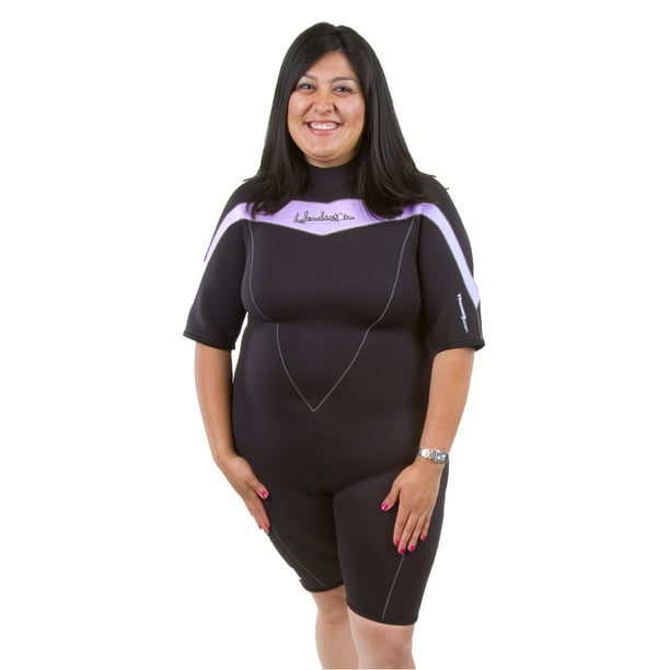 Henderson Thermoprene 3mm Shorty Womens Plus size wetsuit (Back Zipper