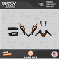 thumbnail image 2 of Kalair GFX Graphics Kit for Yamaha FZ-07 MT-07 (2015-2017) Twitch Series, 2 of 4