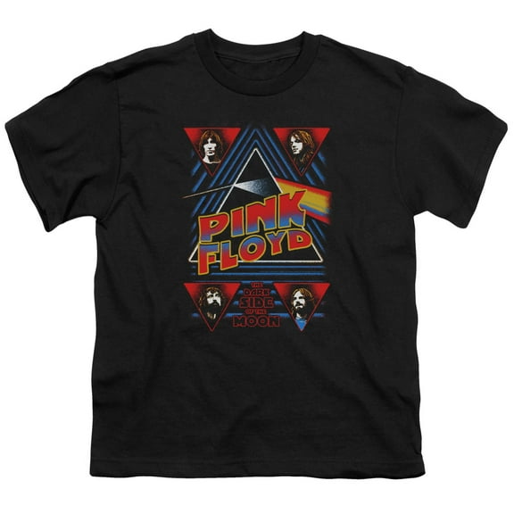 Pink Floyd - Dark Side - Youth Short Sleeve Shirt - X-Large