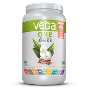 Vega One Organic All in One Shake, Coconut Almond 24.3 oz, 18 servings