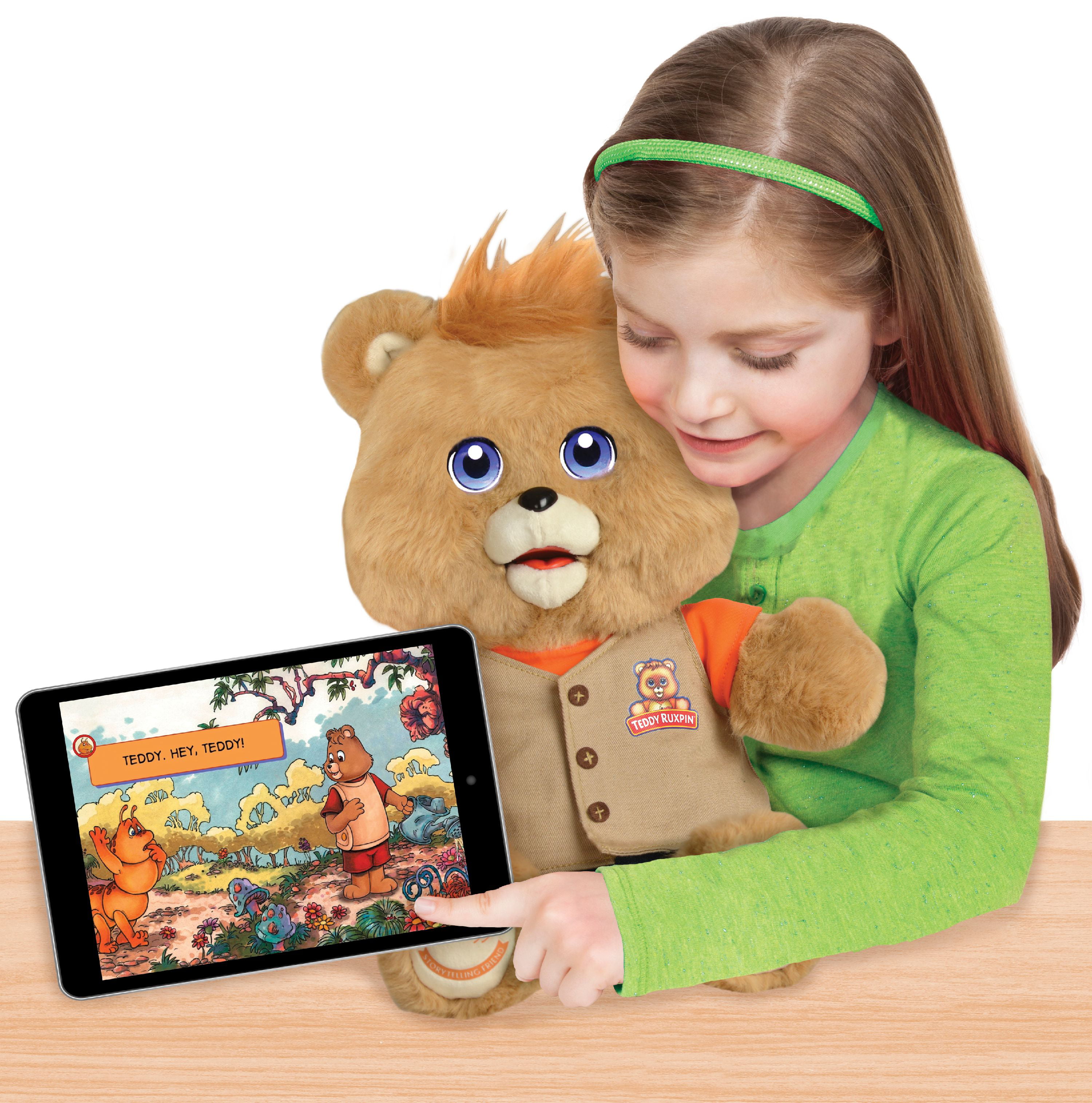 teddy ruxpin the storytelling and magical bear