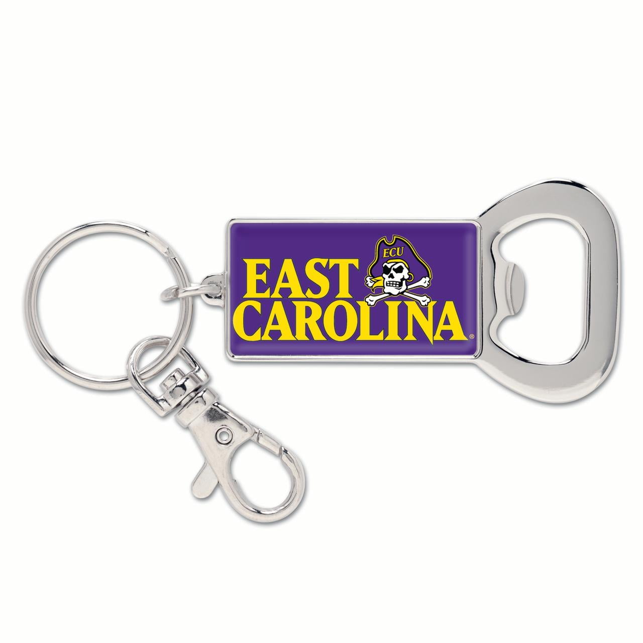 WinCraft NCAA 64367014 East Carolina University Key Ring Bottle Opener