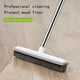 thumbnail image 5 of Cepillo para fregar suelos con mango largo extensible de acero inoxidable | Cerdas rígidas de alta resistencia | Caña ergonómica de 47" | Azulejos de lechada Ducha Cocina Bañera Cubierta Fregadora, 5 of 7