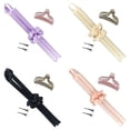 thumbnail image 1 of Serre-tête à Tige de Bouclage Portable Réutilisable pour Dormir, Enrouleur de Cheveux, Flexible, Fixable, Absorbant l'Eau, Boucleurs Colorés, Rouleaux de Coiffage pour Salon, Noir, 1 of 9