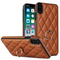 thumbnail image 1 of iPhone 14 /13 /12 /11 Plus Pro Max Mini XR XS MAX 7Plus 8Plus Case,Soft TPU Leather Back Case With Ring Holder Stand Cheap and fine, 1 of 5