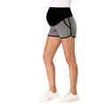 thumbnail image 3 of Uniexcosm Women's Maternity Pregnancy Shorts Over Belly Lounge Pajama Sleep Shorts with Pockets, 3 of 5