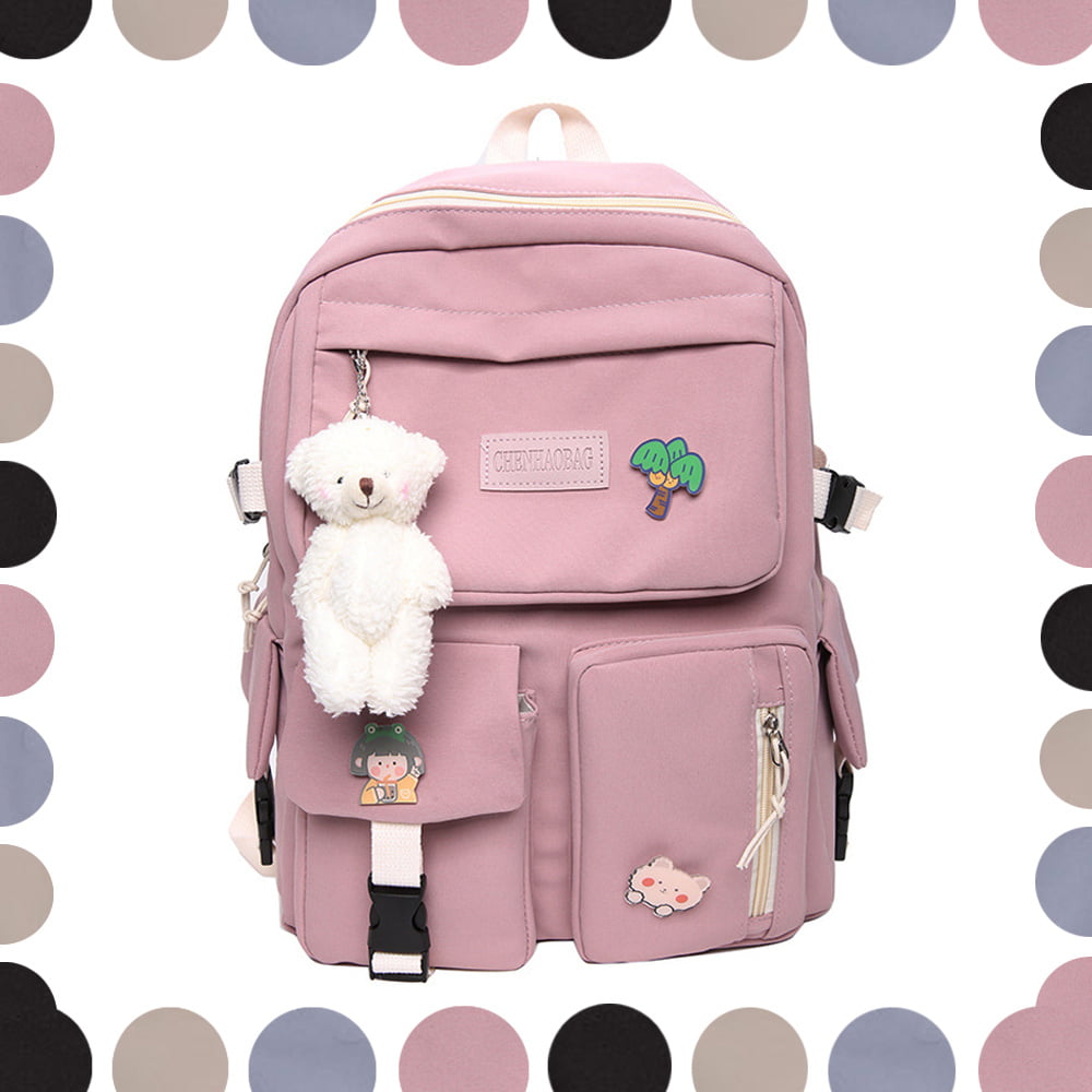 Dicasser Kawaii Backpack Cute School Backpack Aesthetic Bookbag with ...