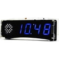 thumbnail image 1 of Kit d'Horloge Numérique DIY 4 Chiffres LED avec Fonction Vocale et Fonction Réveil, Kit de Fabrication d'Horloge Électronique à Commande Lumineuse pour Micro-Ordinateur 51, 1 of 5