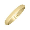 thumbnail image 3 of SZUL Women's 2mm Domed Wedding Band in 14K Yellow Gold, 3 of 8