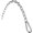 Silver-1pc (Dia-4mm), variant on 23.6" Gym Fitness  Extension Chain, 304 Stainless Steel  Machine Extension Accessory, Workout Chain for  Gym , Weight Lifting, Triceps Exercise
