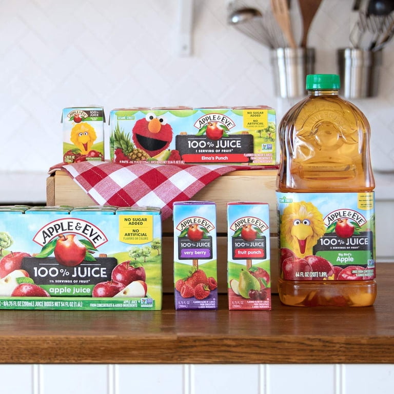 Apple & Eve Fruit Punch 100% Juice Boxes, 6.75 fl oz, 8 Count, 2 Pack photo 8
