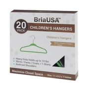 BriaUSA Kid's Steel Hook Hanger (Set of 20)
