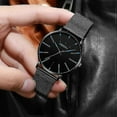 thumbnail image 3 of Geneva Quartz Watch - Anologue Luxury Movement For Men And Women - Stainless Steel, 3 of 5