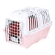 thumbnail image 2 of Transportadora para Perro y Gato con Puerta y  Bebedero para Mascotas 47x31x31.8cm Ajolopet  Color Rosa, 2 of 9