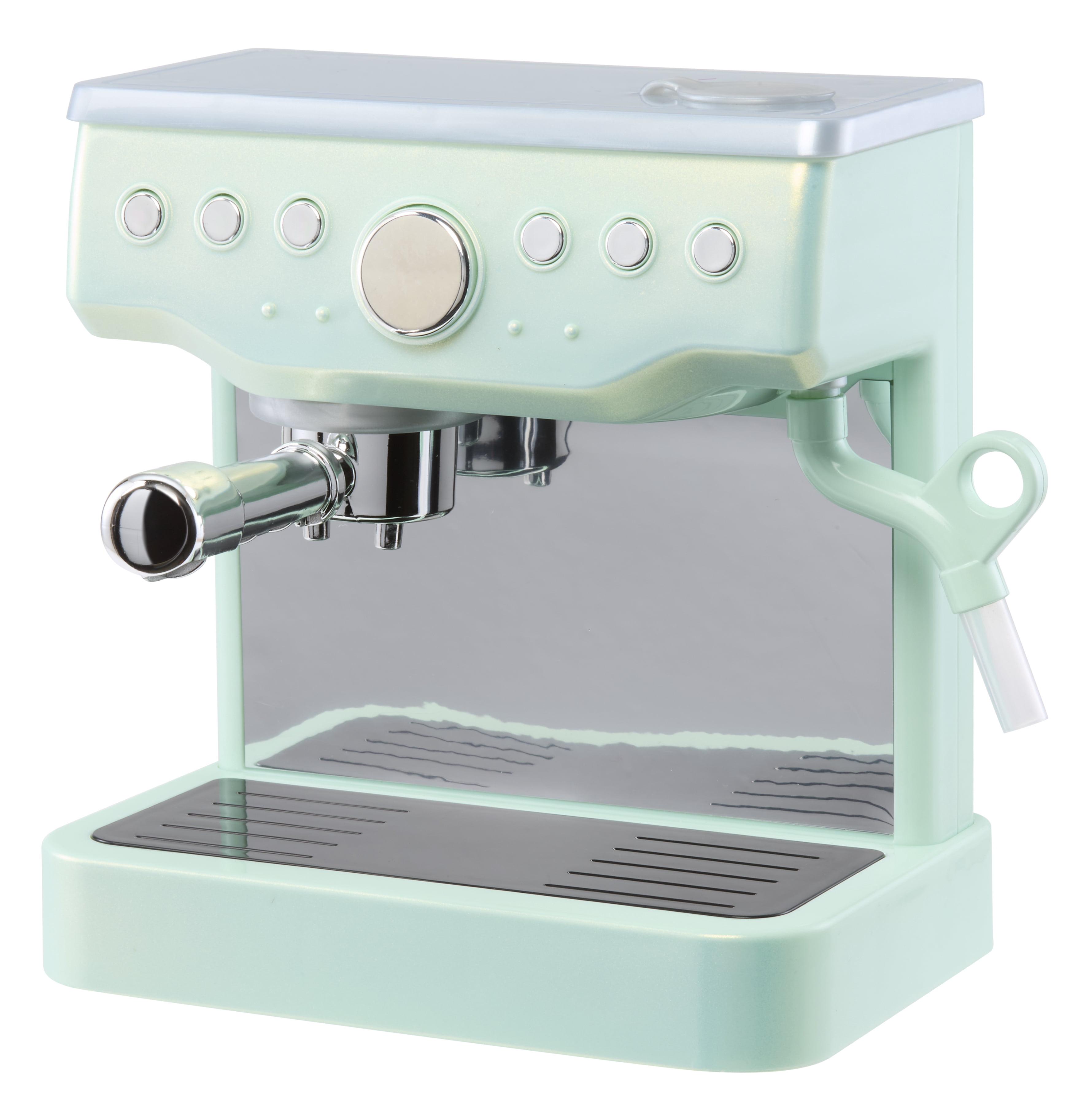 Little Tikes Sweet Spaces Home Espresso Machine, Pretend Play Kitchen, Sea Foam, Ages 3+