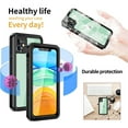 thumbnail image 2 of Casetego for iPhone 11 Case Waterproof,Build-in Screen Protector IP68 Dustproof Full Body Protection Rugged Shockproof 6.1 inch Cover, 2 of 8