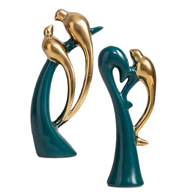 2 piezas de decoración de cerámica para , esculturas de , de , decoración de Hotel